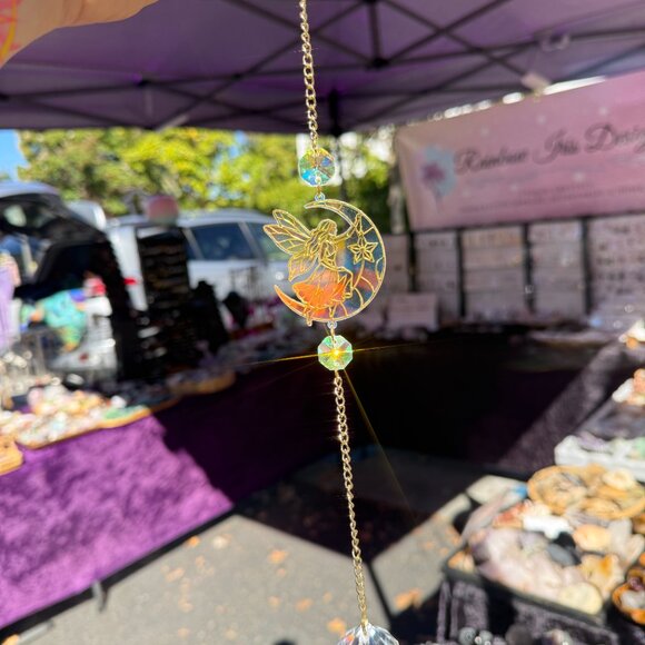 Iridescent Dragon Rainbow Suncatcher - Picture 7 of 11